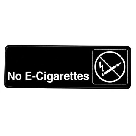 ALPINE INDUSTRIES No E-Cigarettes Sign, 3x9, PK15 ALPSGN-17-15pk